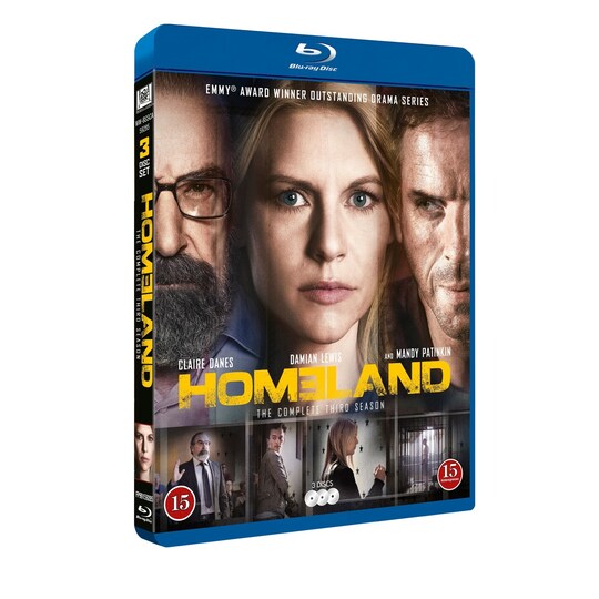 Homeland - Sæson 3 - Blu-ray