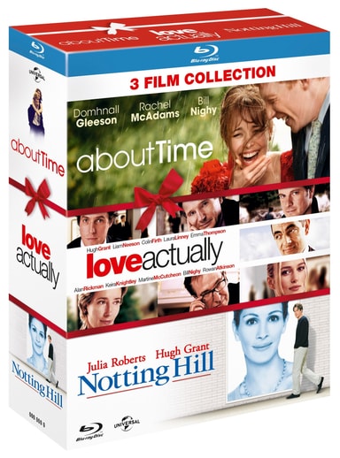 About Time/Love Actually/Notting Hill Bluray boks Elgiganten