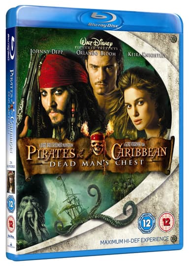 Blu-ray - Pirates of the Caribbean 2