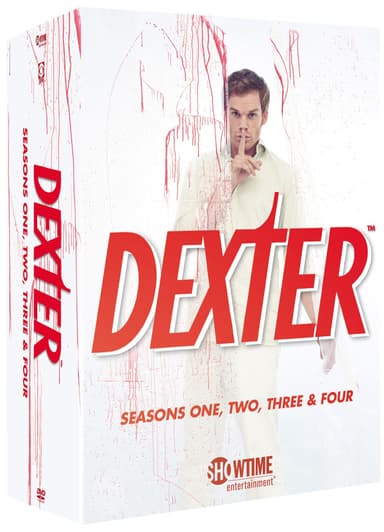 Dexter Sæson 1-4 (DVD)
