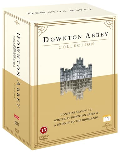 Downton Abbey Sæson 1-3 + Christmas Specials (DVD)