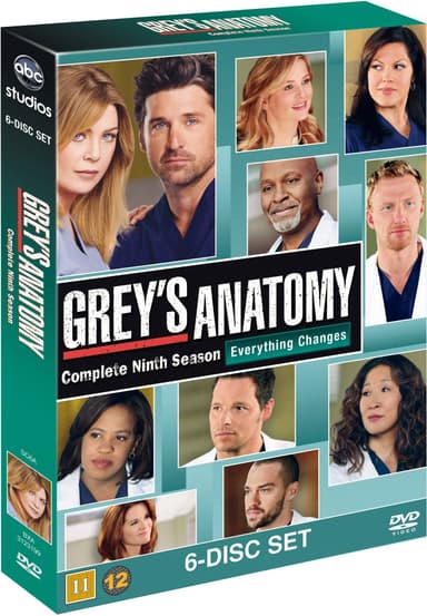 Grey’s Anatomy: Den komplette 9. sæson (DVD)