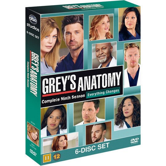 Grey’s Anatomy: Den komplette 9. sæson (DVD)