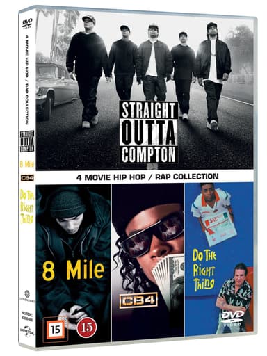 4 Movie Hip Hop / Rap Box - DVD