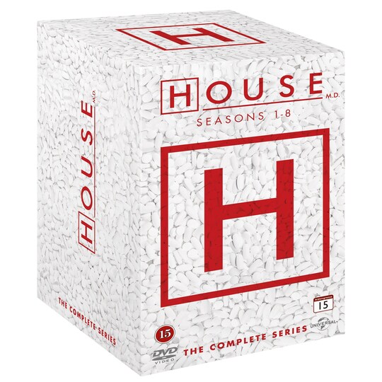 House MD Complete Box Sæson 1-8 (DVD)