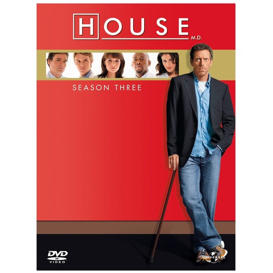 House M.D Sæson 3 (DVD)