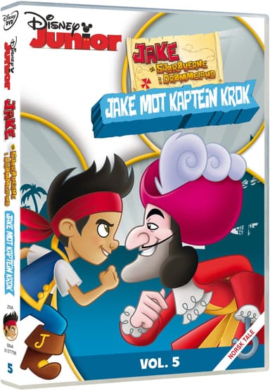 Jake og piraterne på ønskeøen - Jake vs. Klo - DVD