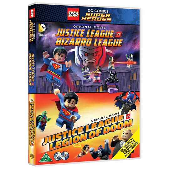 LEGO Justice League vs Bizarro + Legion of Doom - DVD