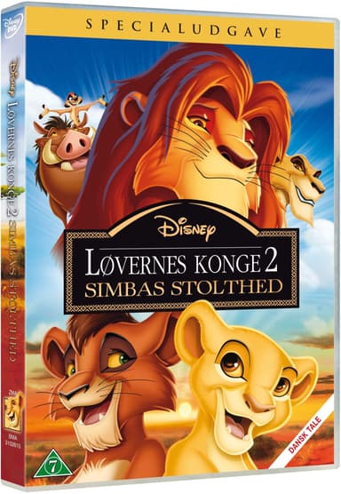 Løvernes Konge 2: Simba's Stolthed - DVD