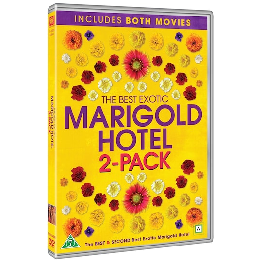 THE BEST EXOTIC MARIGOLD HOTEL 1+2 (DVD)