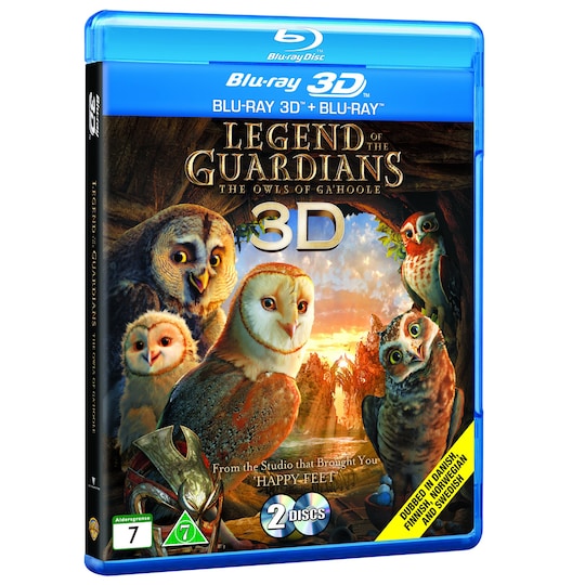 Legenden om Vogterne (3D Blu-ray)