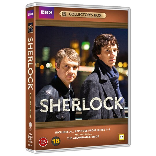 Sherlock - Sæson 1-3 + The Abominable Bride - DVD