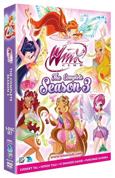 Winx Club - Den komplette sæson 3 - DVD