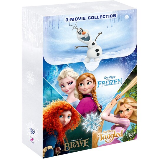 Tangled Frozen Brave Box - DVD