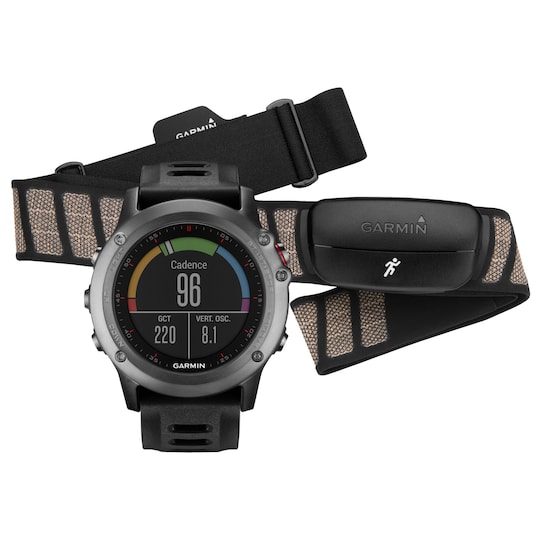 Garmin Fenix 3 Performer GPS sportsur - grå