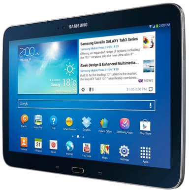 Samsung Galaxy Tab 3 10.1" 32 GB Wi-Fi (sort)