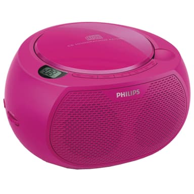 Opdatering Cirkus filter Philips bærbar CD afspiller AZ100 (pink) | Elgiganten