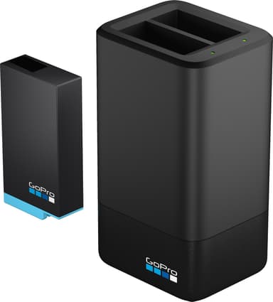 GoPro Max dobbelt batterioplader