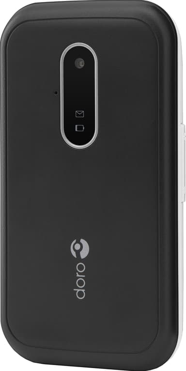 Doro 6621 mobiltelefon (sort/hvid)