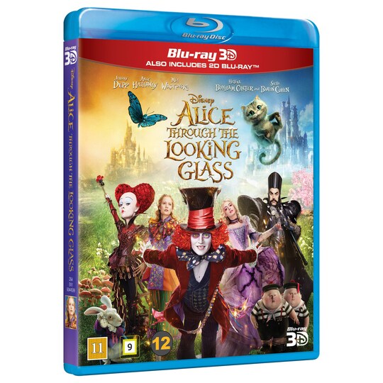 Alice i Eventyrland: Bag Spejlet - 3D Blu-ray