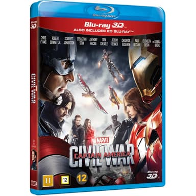 Captain America: Civil War - 3D Blu-ray