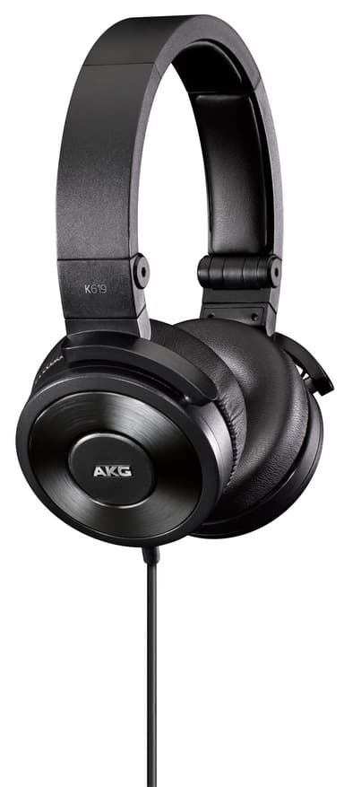 AKG K619BLK hovedtelefoner (on-ear/sort)