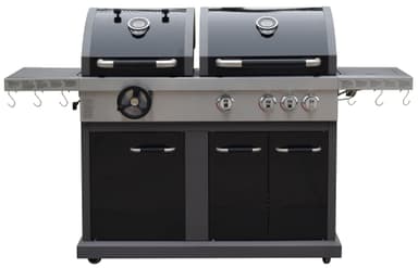 Jamie Oliver Dual Fuel gasgrill 440617 - sort