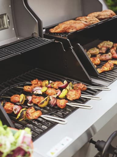 Jamie Oliver Dual Fuel gasgrill 440617 - sort