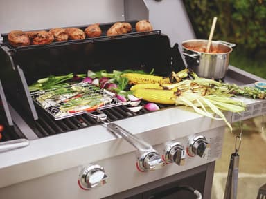 Jamie Oliver Dual Fuel gasgrill 440617 - sort