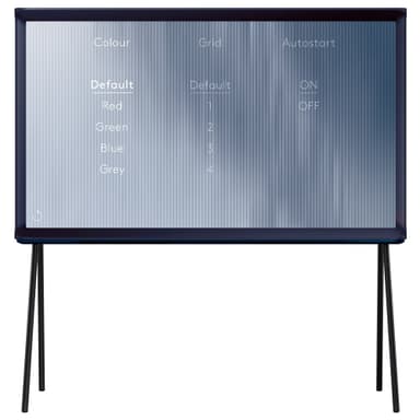 Samsung Serif 40" 4K UHD Smart TV UE40LS001C - blå
