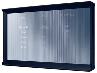 Samsung Serif 40" 4K UHD Smart TV UE40LS001C - blå