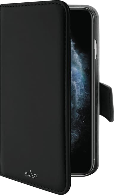 Puro 2-i-1 cover med pung til iPhone 11 Pro (sort)