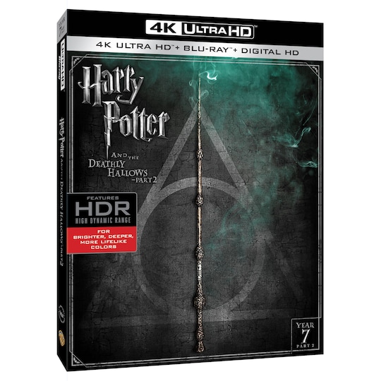 Harry Potter og Dødsregalierne: Del 2 - 4K UHD