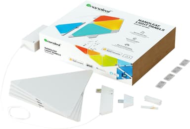 NanoLeaf Light Panels Smarter-sæt Rhythm edition (4-pak)