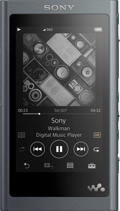 Sony Walkman 16 GB NW-A55 digital musikafspiller (sort)
