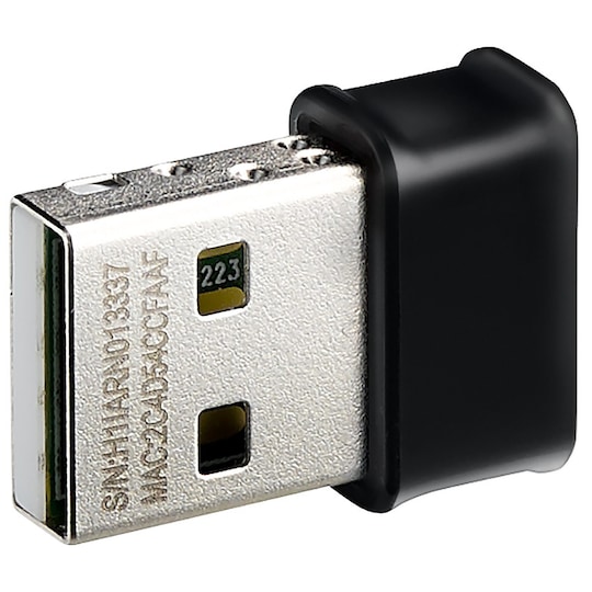 Asus USB-AC53 Nano wi-fi-ac adapter (sort)