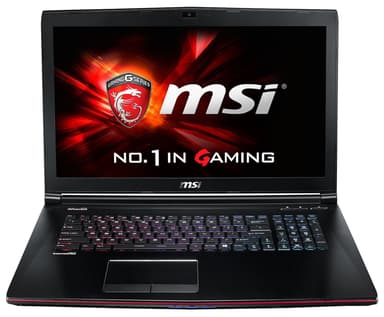 MSI GE72 Apache 2QE-013NE 17.3" bærbar gaming PC