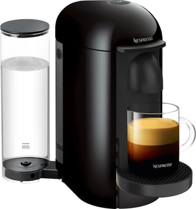 Nespresso VertuoPlus kaffekapselmaskine (sort)