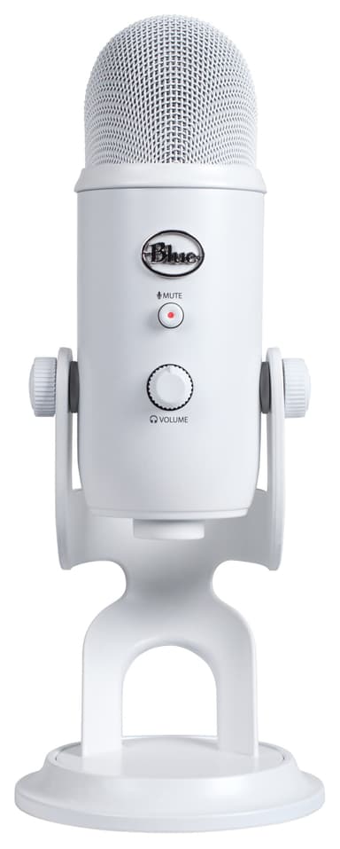 Blue Microphones Yeti USB mikrofon - hvid