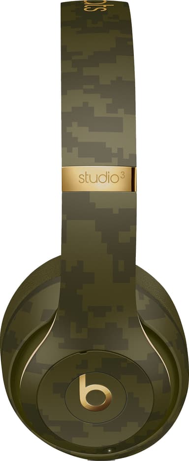 Beats Studio3 around-ear høretelefoner: Beats Camo coll. (skovgrøn)