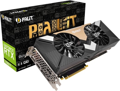 Palit Rtx 2080 Ti Dual Grafikkort Grafikkort Elgiganten