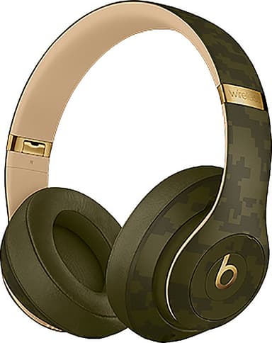 Beats Studio3 around-ear høretelefoner: Beats Camo coll. (skovgrøn)
