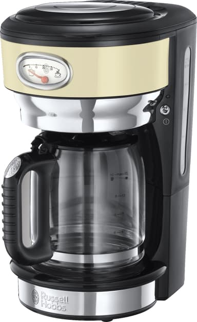 Russell Hobbs Retro kaffemaskine (creme)
