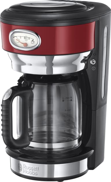 Russell Hobbs Retro kaffemaskine (rød)