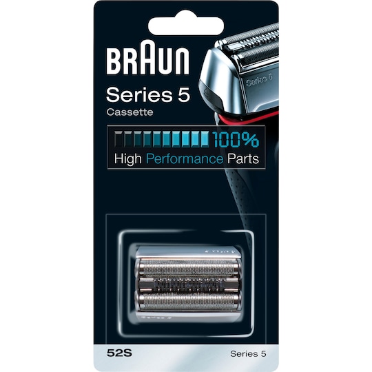 Braun Series 5 kassette 52S - sølv