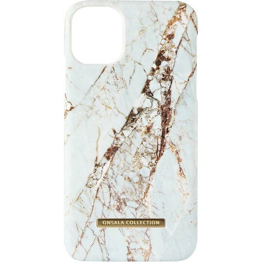 Gear Onsala cover til iPhone 11 (white marble)
