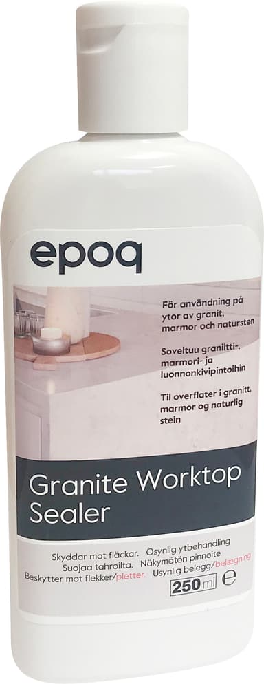 Epoq forsegler til granitbordplade