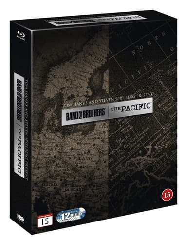 Band Of Brothers og The Pacific Boks (Blu-ray)