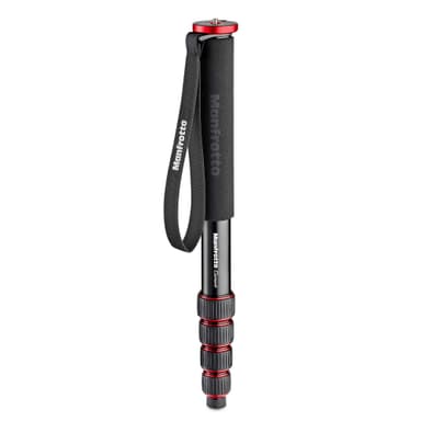 MANFROTTO Etbensstativ Aluminium Element Rød