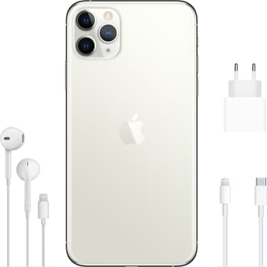 iPhone 11 Pro Max smartphone 64 GB (sølv)